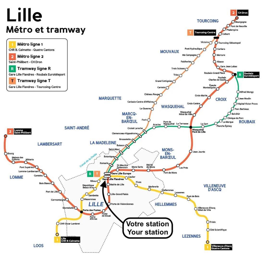 Lille Hypercentre Gares - Small Suite Εξωτερικό φωτογραφία